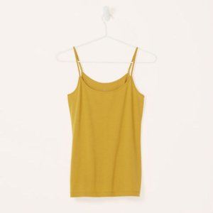 LOFT Sahara Grass Stretch Scp Nck Tank Top XS-M🌞